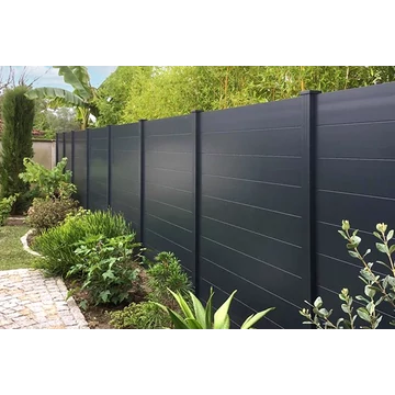 ALU Zárt kerítés_antracit