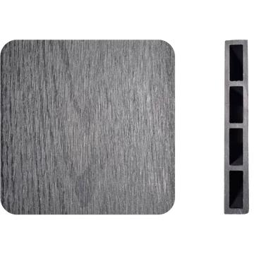 Faerezetes WPC kerítés_antracit