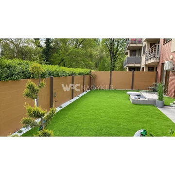 Bordázott  WPC kerítés_antracit