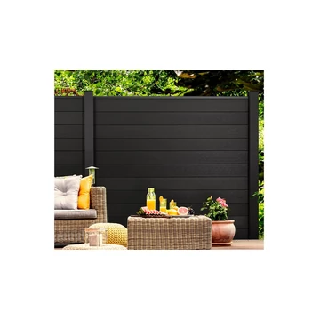 Zárt WPC kerítés_antracit