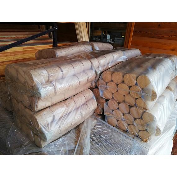 Keményfa Brikett (henger) 12kg/Csom.